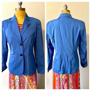 Ann Klein Waterproof Sky Blue Blazer